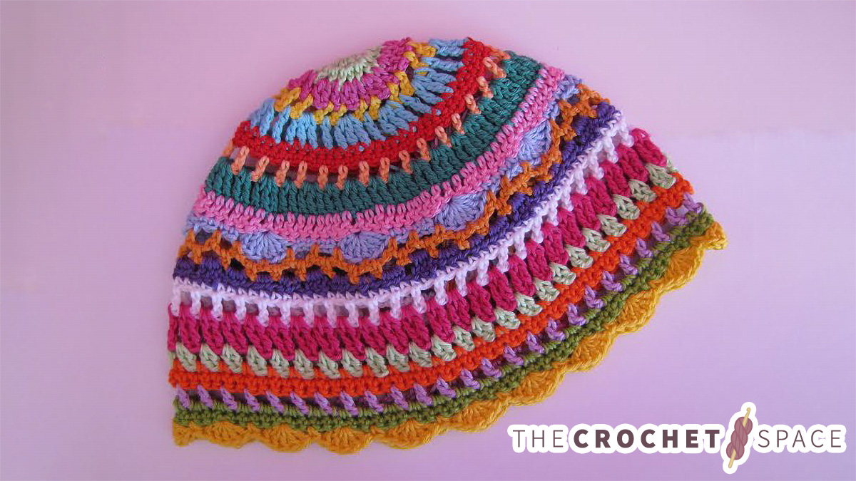 crocheted colorful kids hats || editor