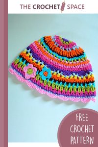 crocheted colorful kids hats || editor