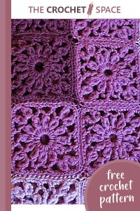 crocheted daisy granny square poncho || editor