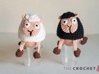 Crocheted Egg Cozies || thecrochetspace.com