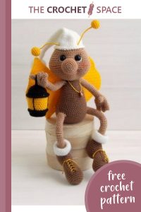 crocheted friendly firefly fred || editor