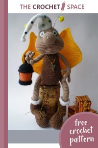 crocheted friendly firefly fred || editor
