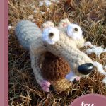 crocheted ice age scrat || editor