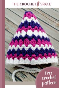 crocheted love fiona bonnet || editor