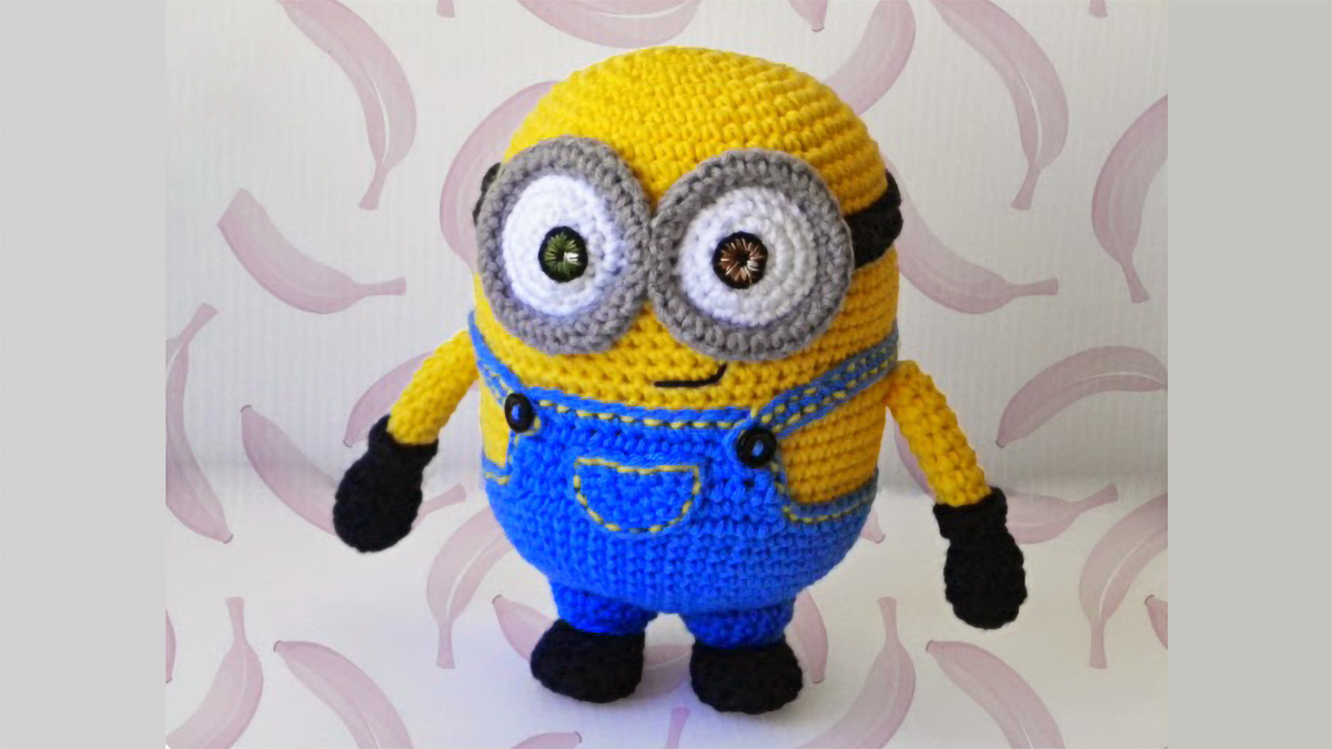 crocheted mighty minion bob || editor