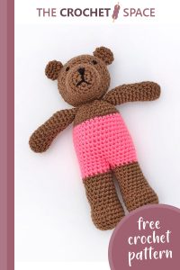 crocheted princess bear play set || editor