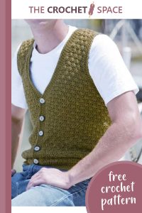 crocheted versatile vinny vest || editor