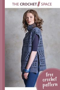 crocheted winter mckenna tunic || editor