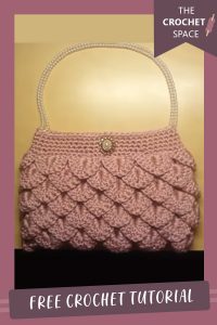crocodile crocheted clutch purse || editor