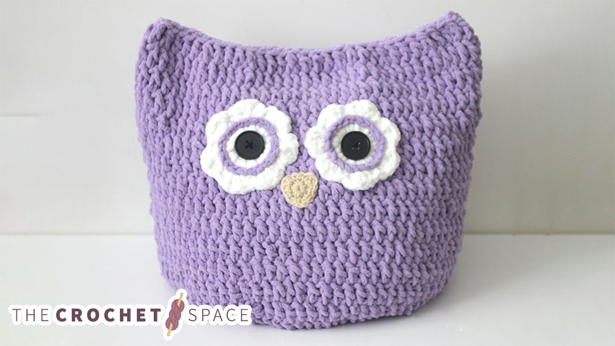Cuddly Crochet Owl Pillow
