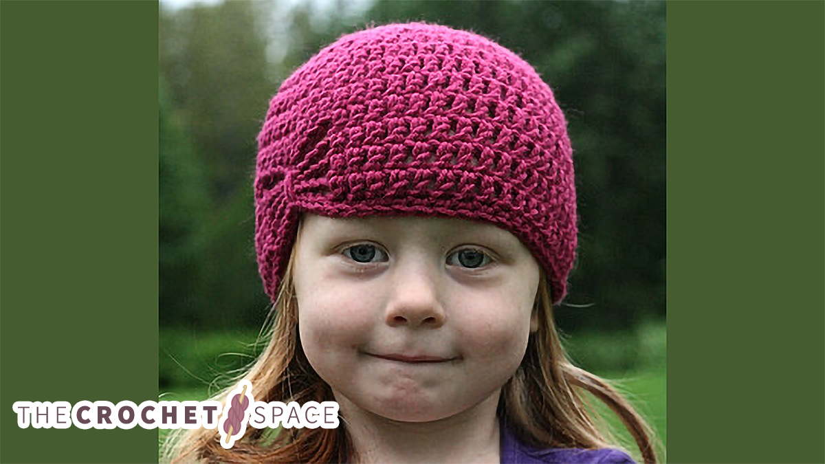 Cute Crocheted Butterfly Beanie || thecrochetspace.com