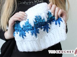 Deep Loop Crochet Hat || The Crochet Space