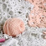 Delicate Dinky Crochet Doilies. Pink and Grey delicate doilies || thecrochetspace.com