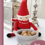 Delightful Crocheted Santa || thecrochetspace.com