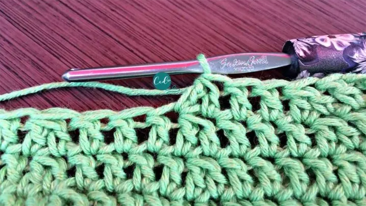 Double Crochet 2 Together
