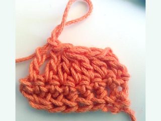 Double Crochet 3 Together