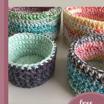 double double crochet basket || editor