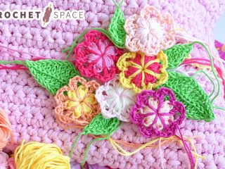 Double Rosella Crochet Flower || The Crochet Space