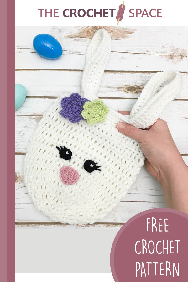 Easter Crochet Bunny Bag [FREE Crochet Pattern] The Crochet Space