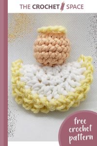 easy angel crochet ornament || editor