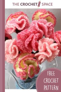 easy crochet carnation flowers || editor