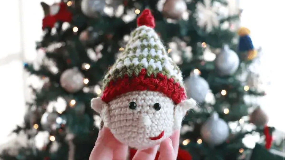 easy crochet elf ornament || editor