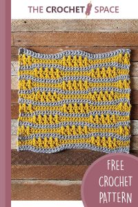 easy crochet flow dishcloth || editor