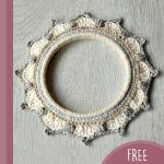 crochet hooped gifting frames || editor