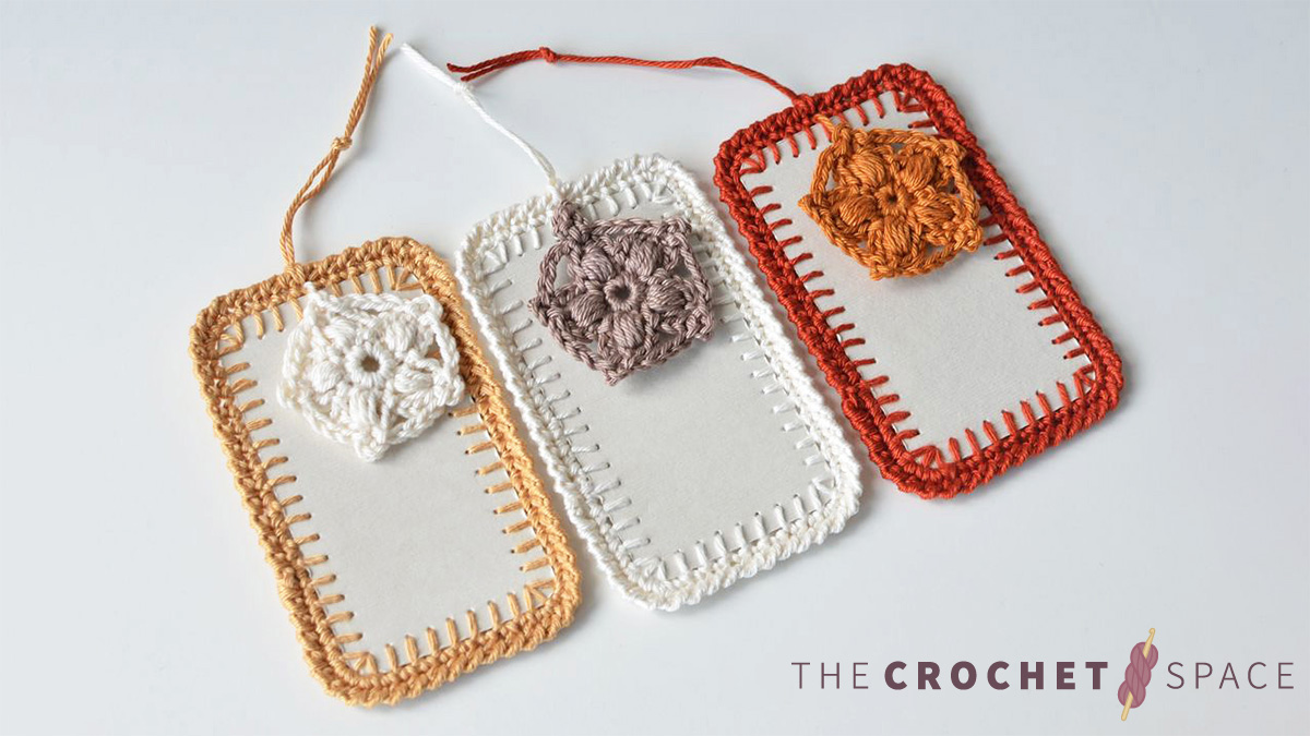 Easy Crochet Gifting Tag || thecrochetspace.com
