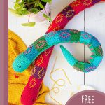 easy crochet hissing snakes || editor