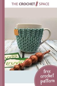 easy crochet mug cozy || editor