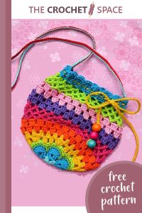 easy crochet rainbow bag || editor
