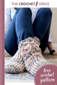 easy crochet slipper socks || editor