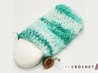 Easy Crochet Soap Sack || The Crochet Space