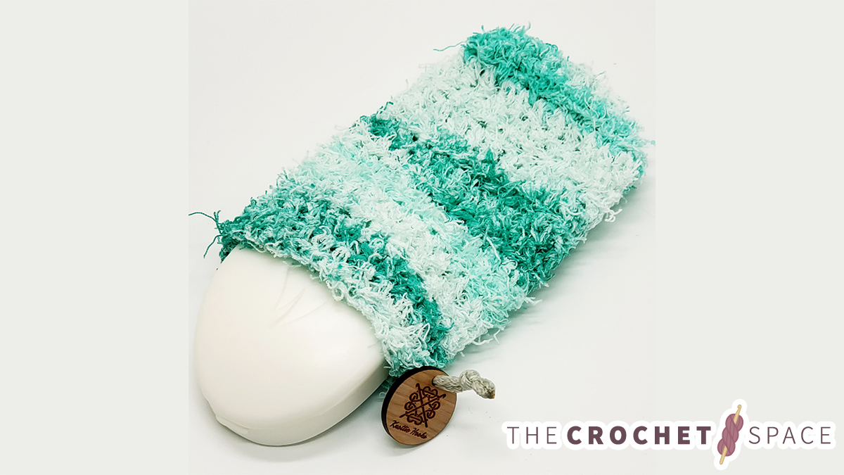 Easy Crochet Soap Sack || The Crochet Space