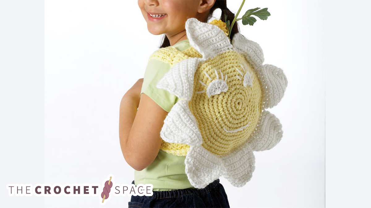 easy crochet sunflower bag || editor