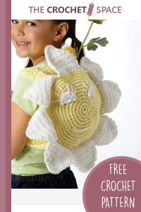 easy crochet sunflower bag || editor