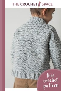easy toddler crochet sweater || editor