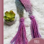 easy tunisian crochet scarf || editor