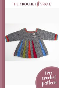 eloise baby crochet sweater || editor