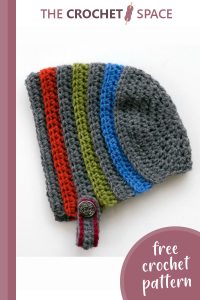 eloise crochet baby bonnet || editor
