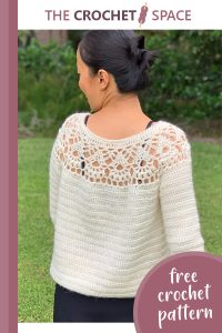eternal garden crochet sweater || editor
