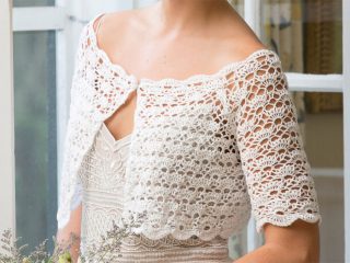 Exquisite Crochet Bridal Topper