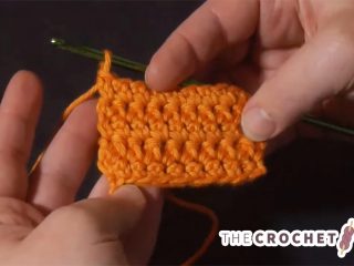 Extended Single Crochet Stitch || THECROCHETSPACE.COM