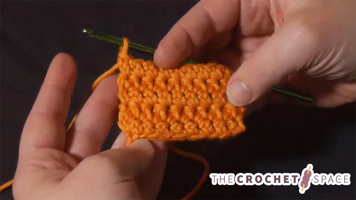 Extended Single Crochet Stitch || THECROCHETSPACE.COM