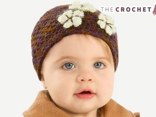 Fall Crochet Baby Beanie || thecrochetspace.com