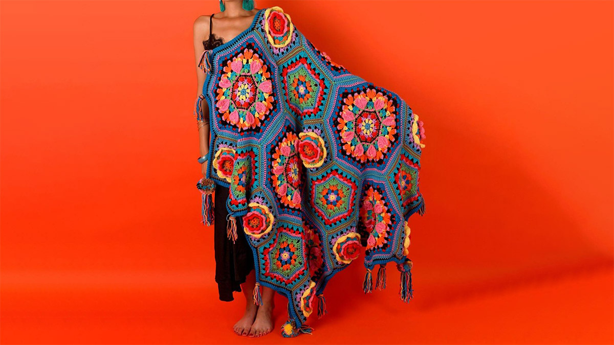fantastic frida crochet blanket || editor