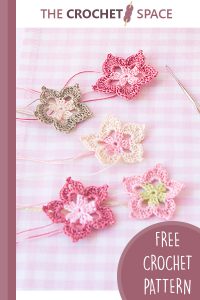 five petals crochet flower || editor