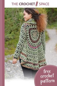 forest cycle crocheted jacket || editor