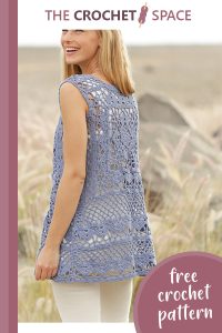 forever lace crocheted vest || editor